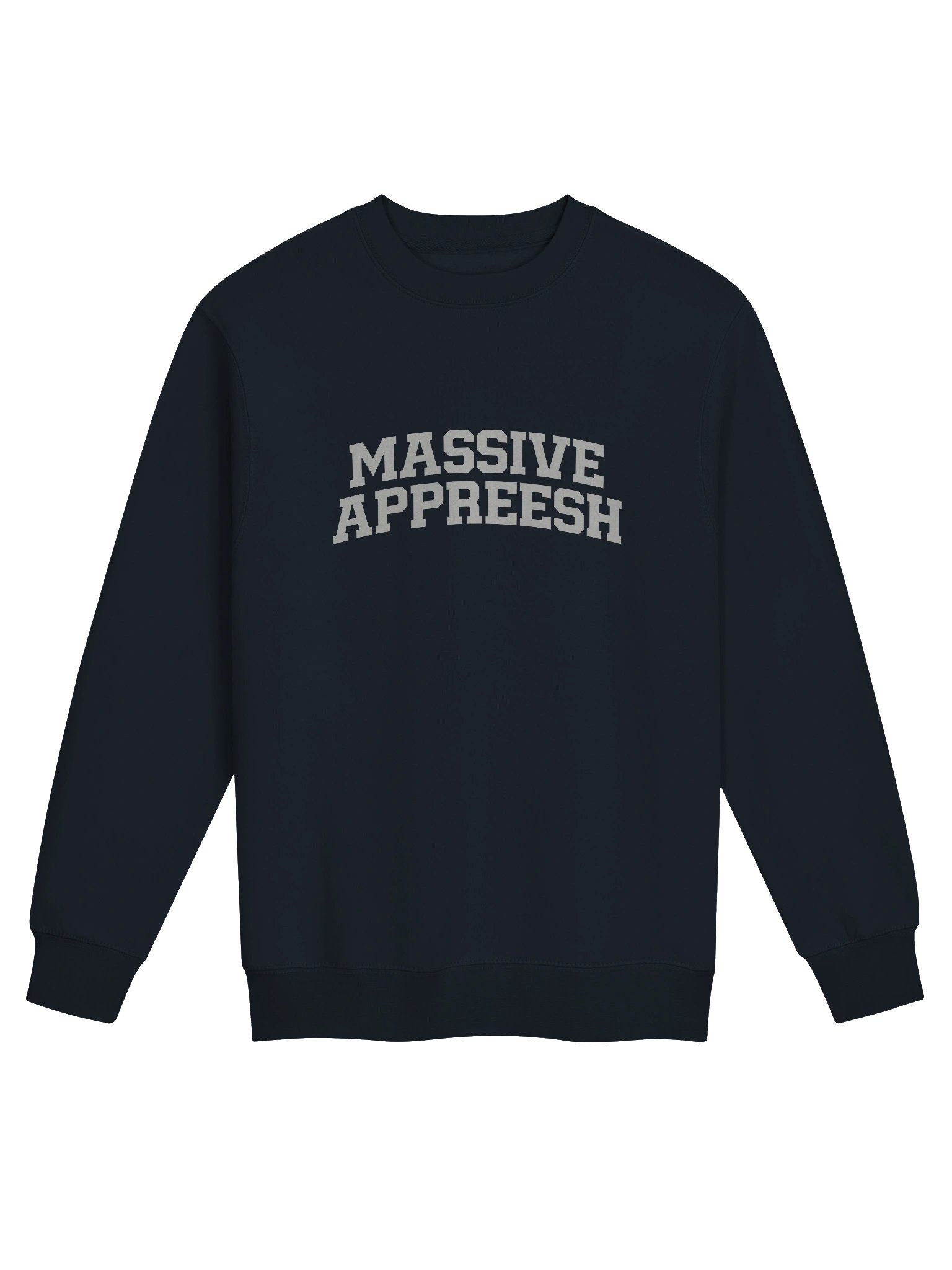 Massive Appreesh Crewneck Navy product image (1)