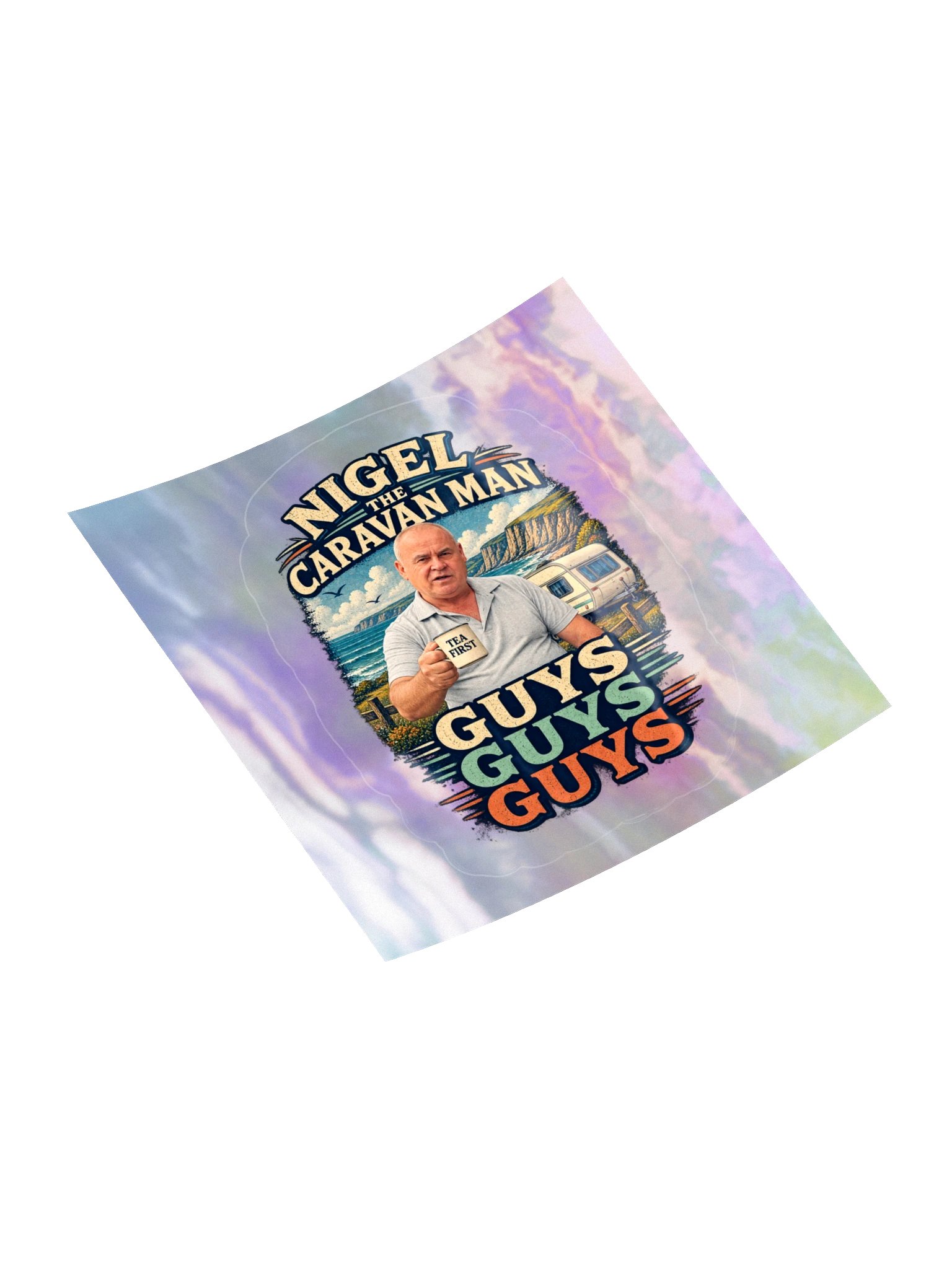 Guys Guys Guys | Holographic Sticker product image (4)