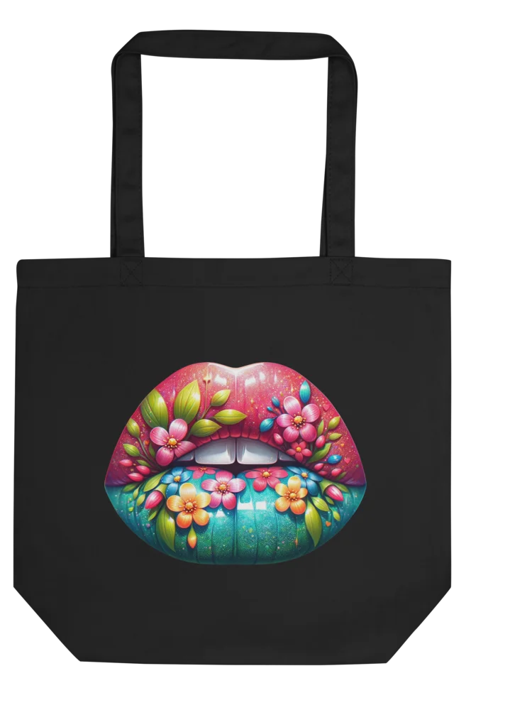 Blooming Lips Eco-Friendly Tote Bag product image (8)