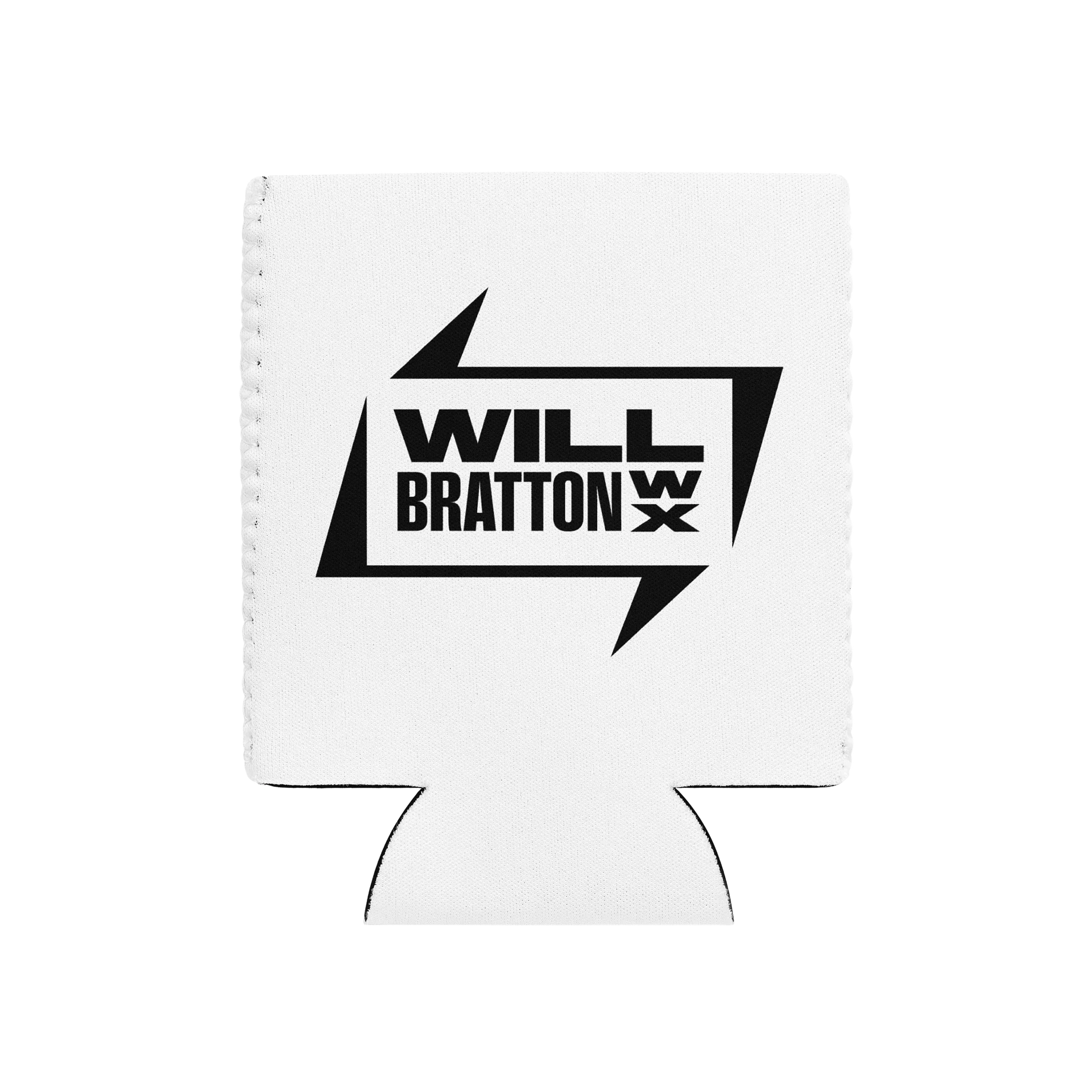 WillBrattonWx 12oz Koozie (White-out) product image (1)