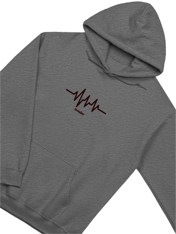 Grey Blood Cancer United moodee. Hoodie product image (2)