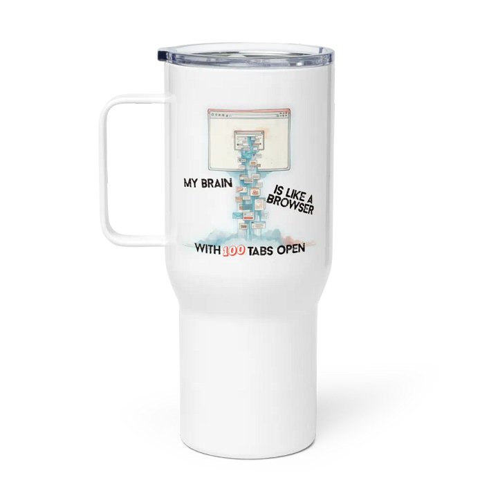 100 Tabs Open Travel Mug with a Handle product image (1)