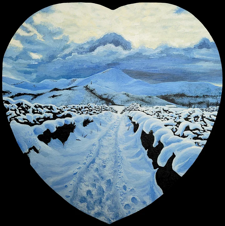 'Moel Eilio' - Acrylic Painting on Canvas product image (1)