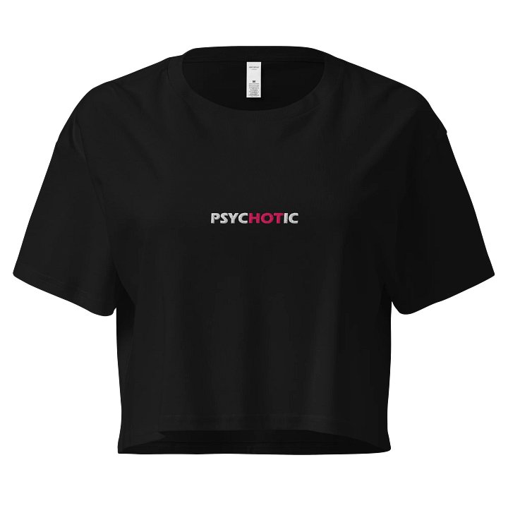 PsycHOTic 1 - (EMBROIDERED) Mood Crop Top | Vixelle product image (1)