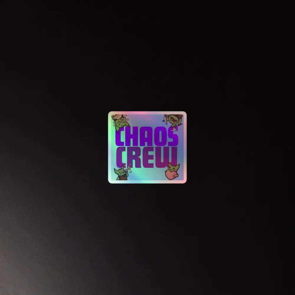 Chaos Crew Sticker product image (4)