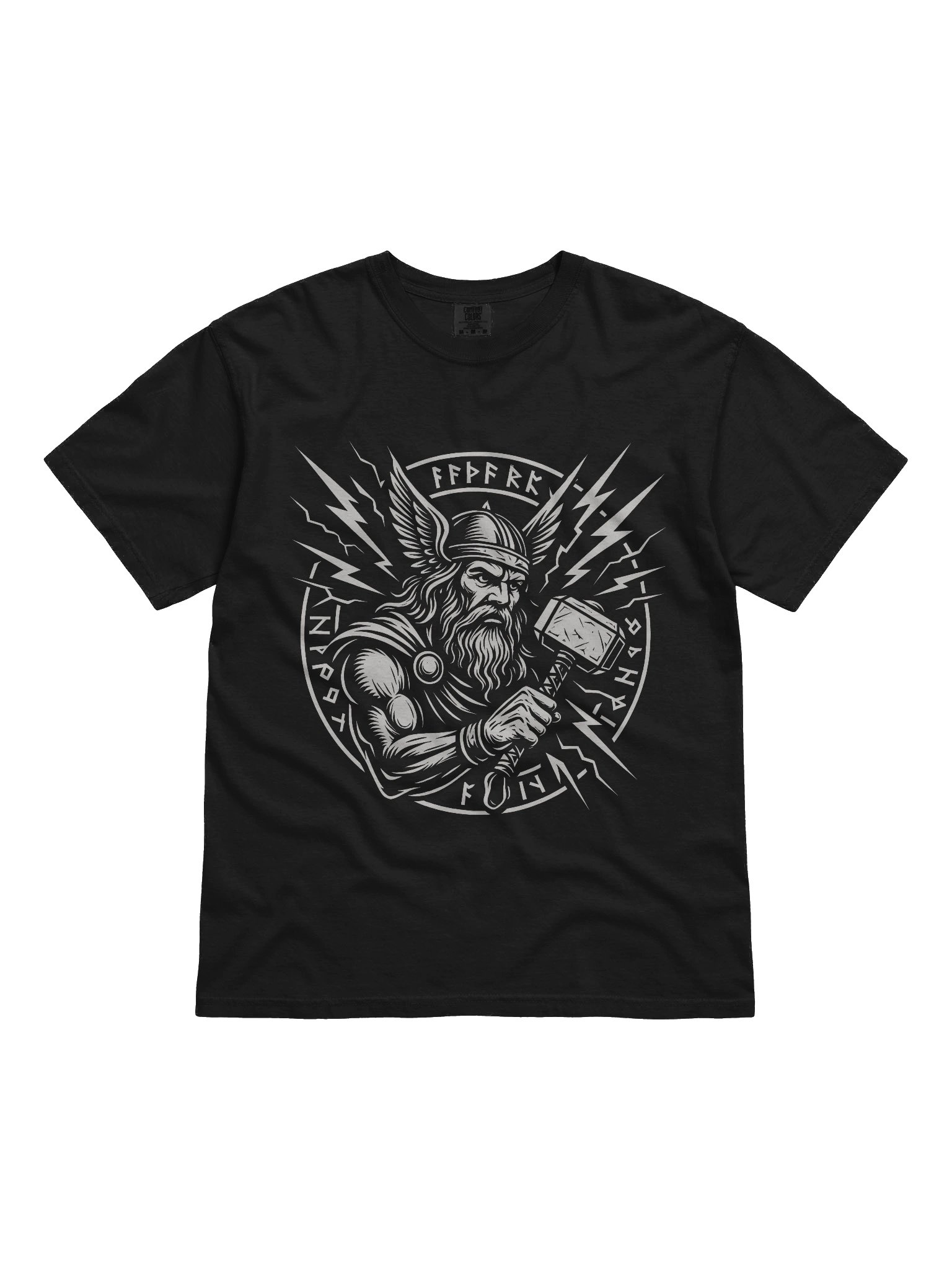 Comfort Colors Garment-Dyed Heavyweight T-Shirt – Thor God of Thunder Viking Print product image (131)