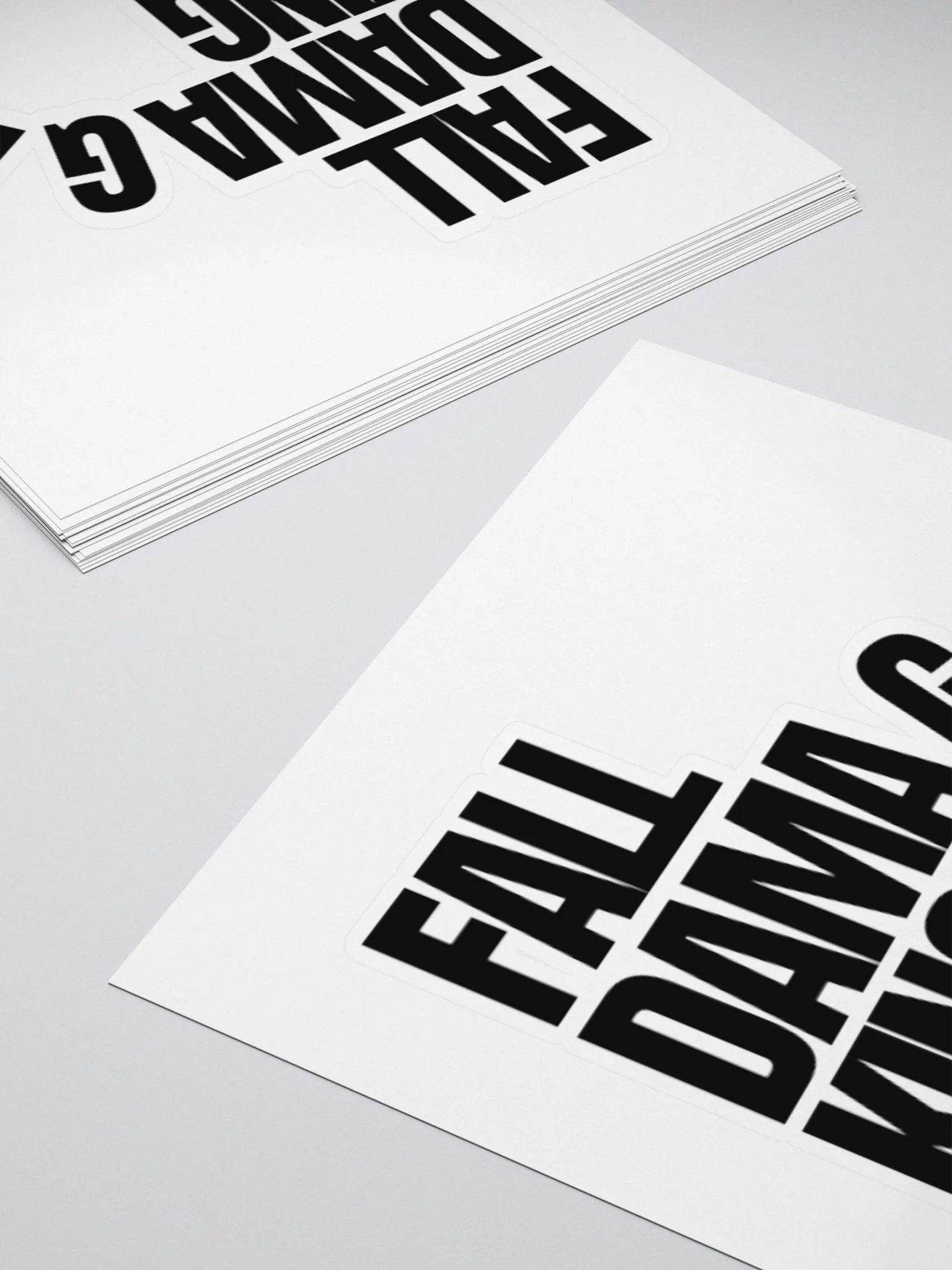 Fall Damage King Sticker product image (4)