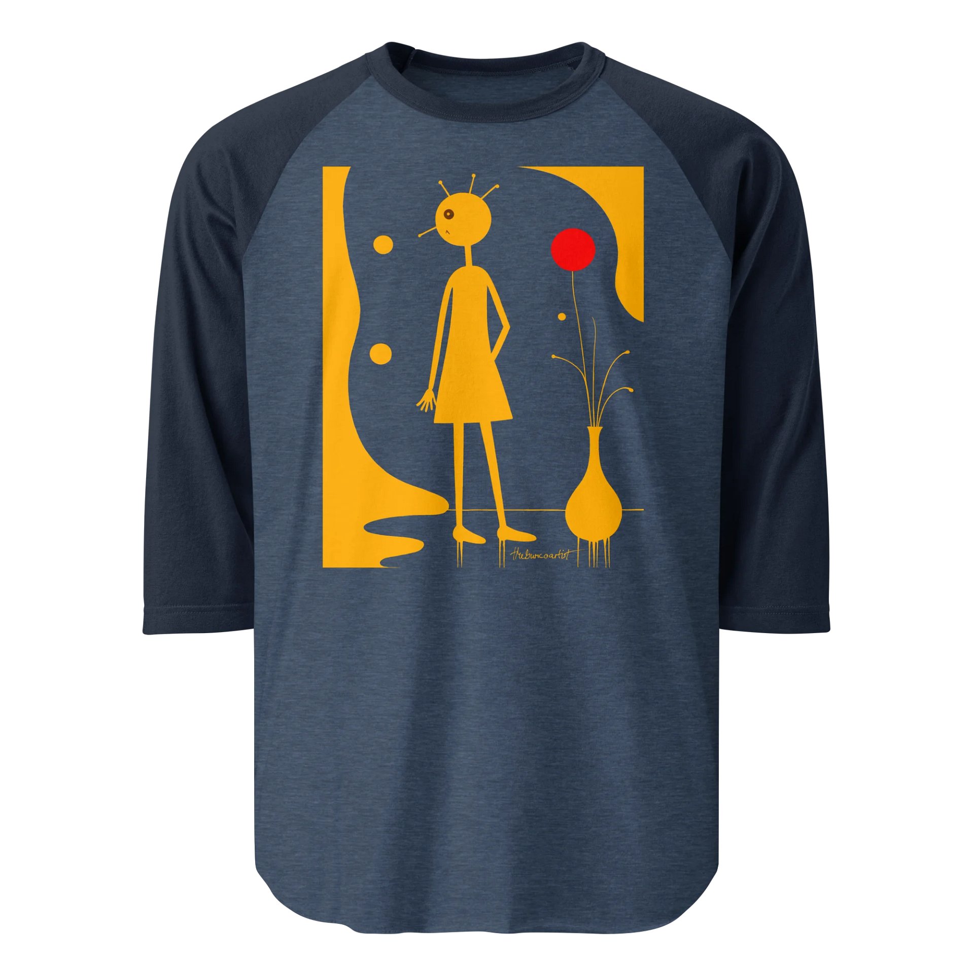 Tultex Fine Jersey Raglan Tee product image (3)