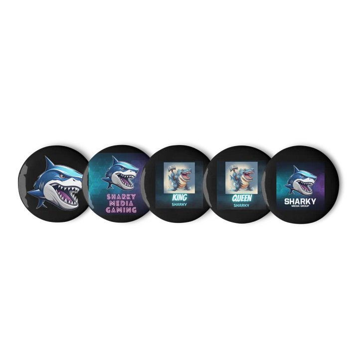 Sharky Collection Badges product image (1)