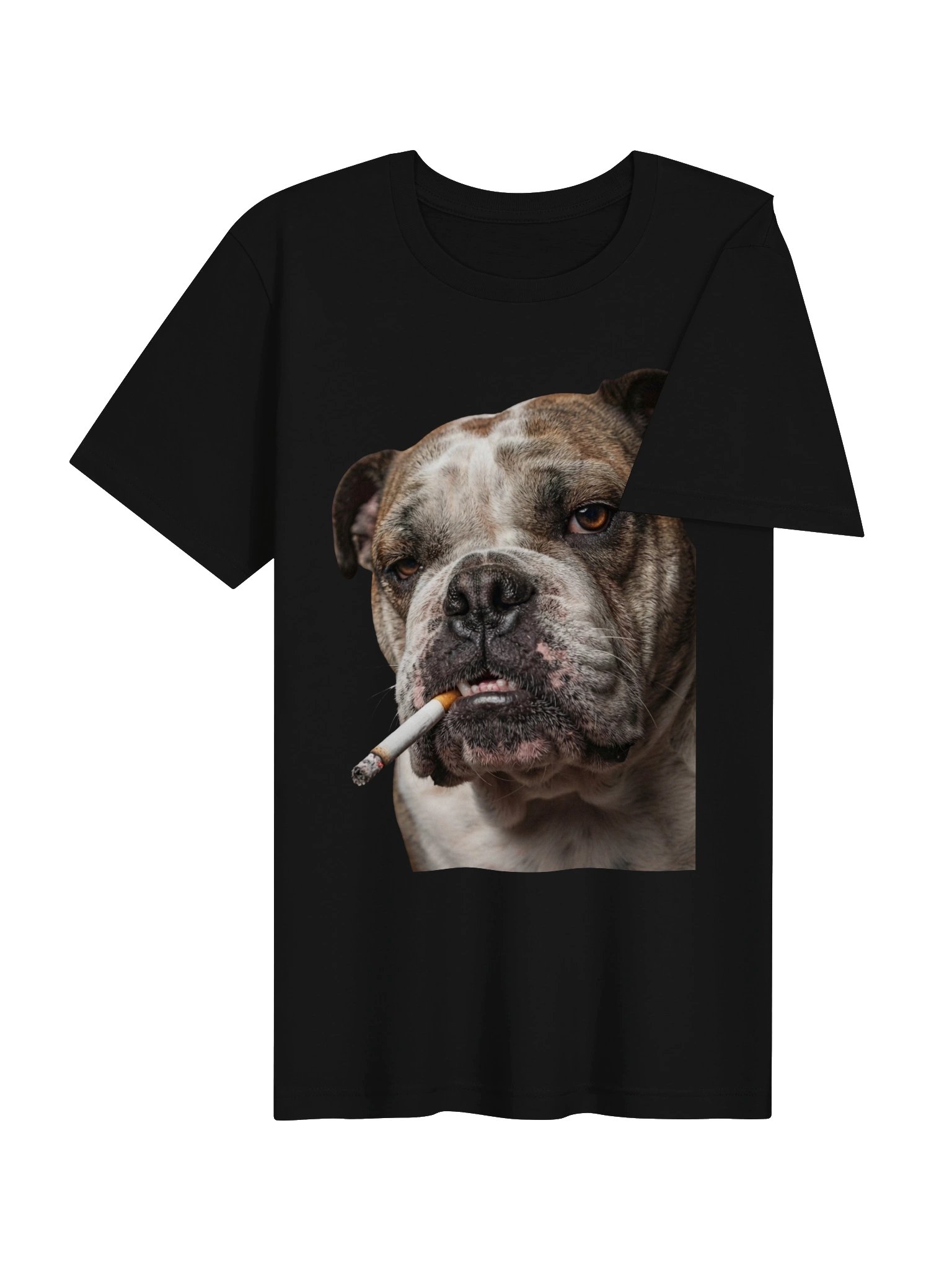 Funny Bulldog Smoking T-Shirt product image (41)