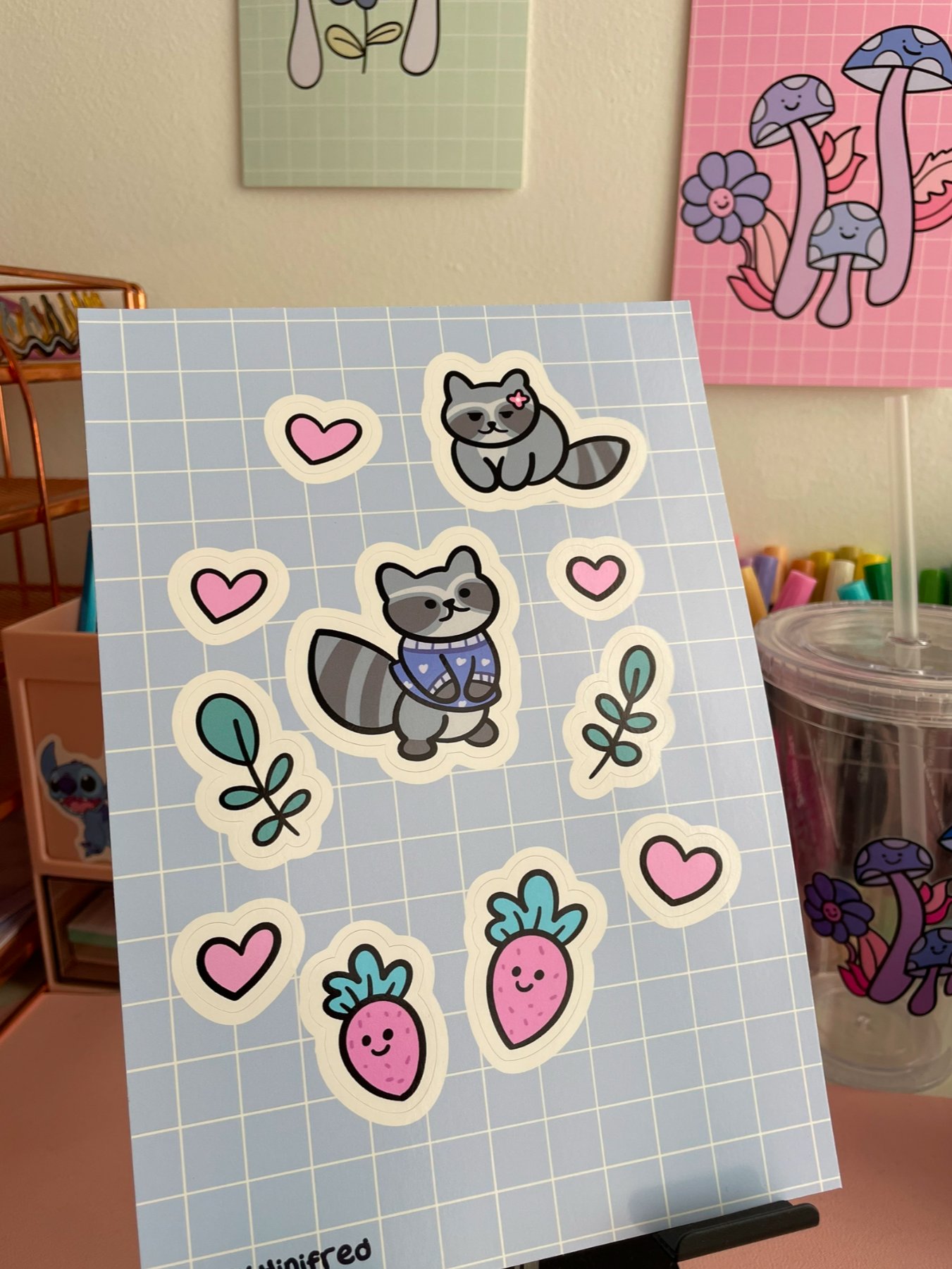 Cozy Sticker sheet product image (2)