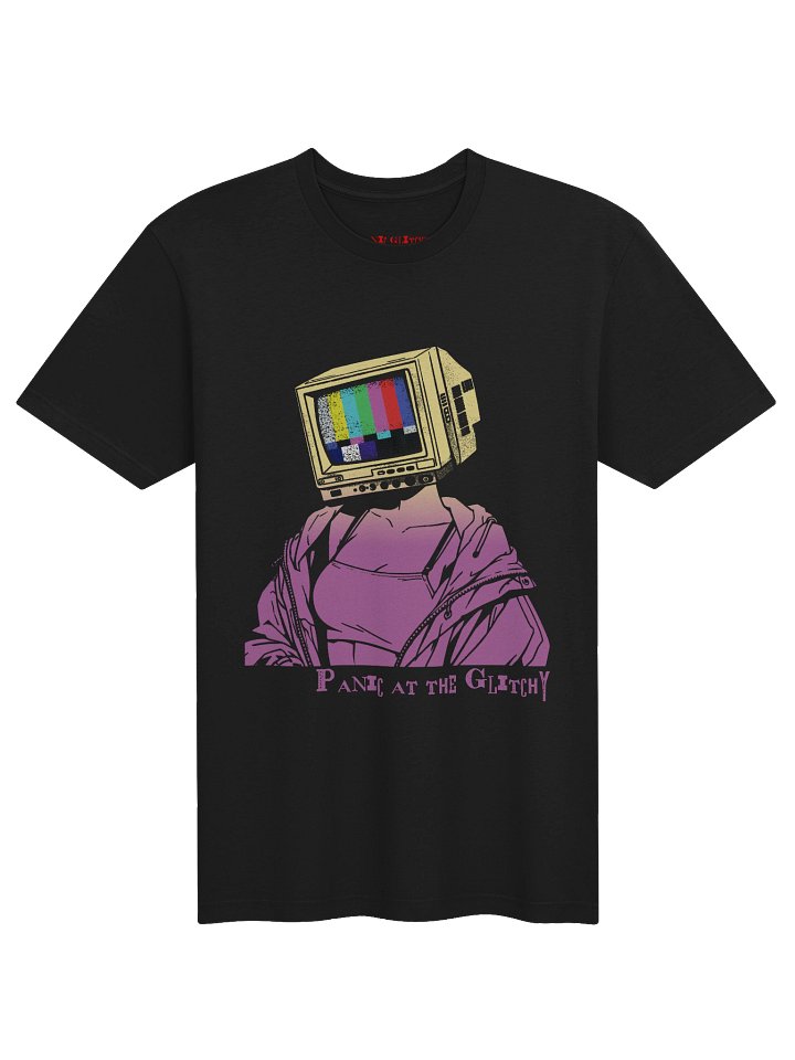 Will Be Televised Panic at the Glitchy Supersoft Tee product image (6)