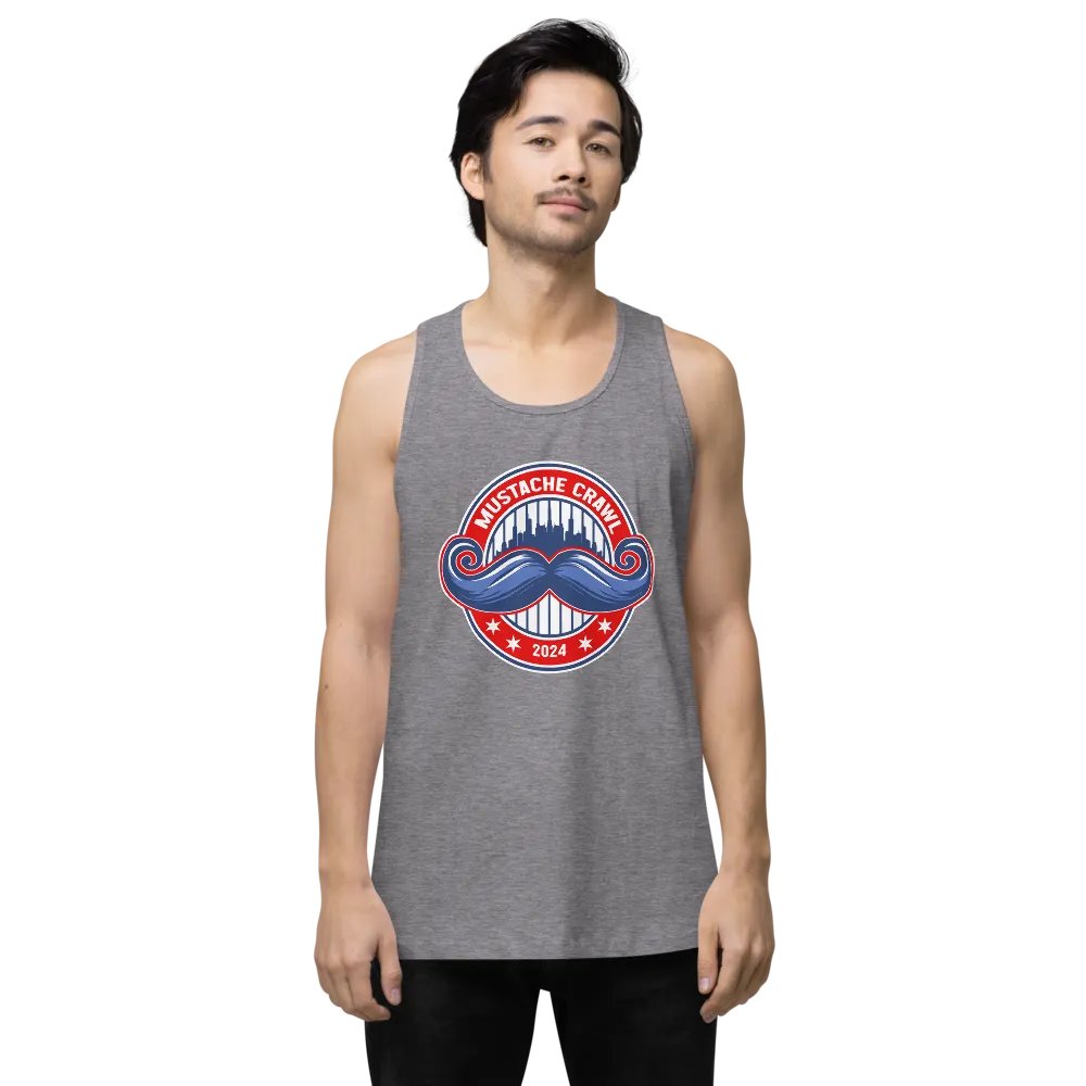 2024 Mustache Crawl Tank - Premium Cotton product image (6)