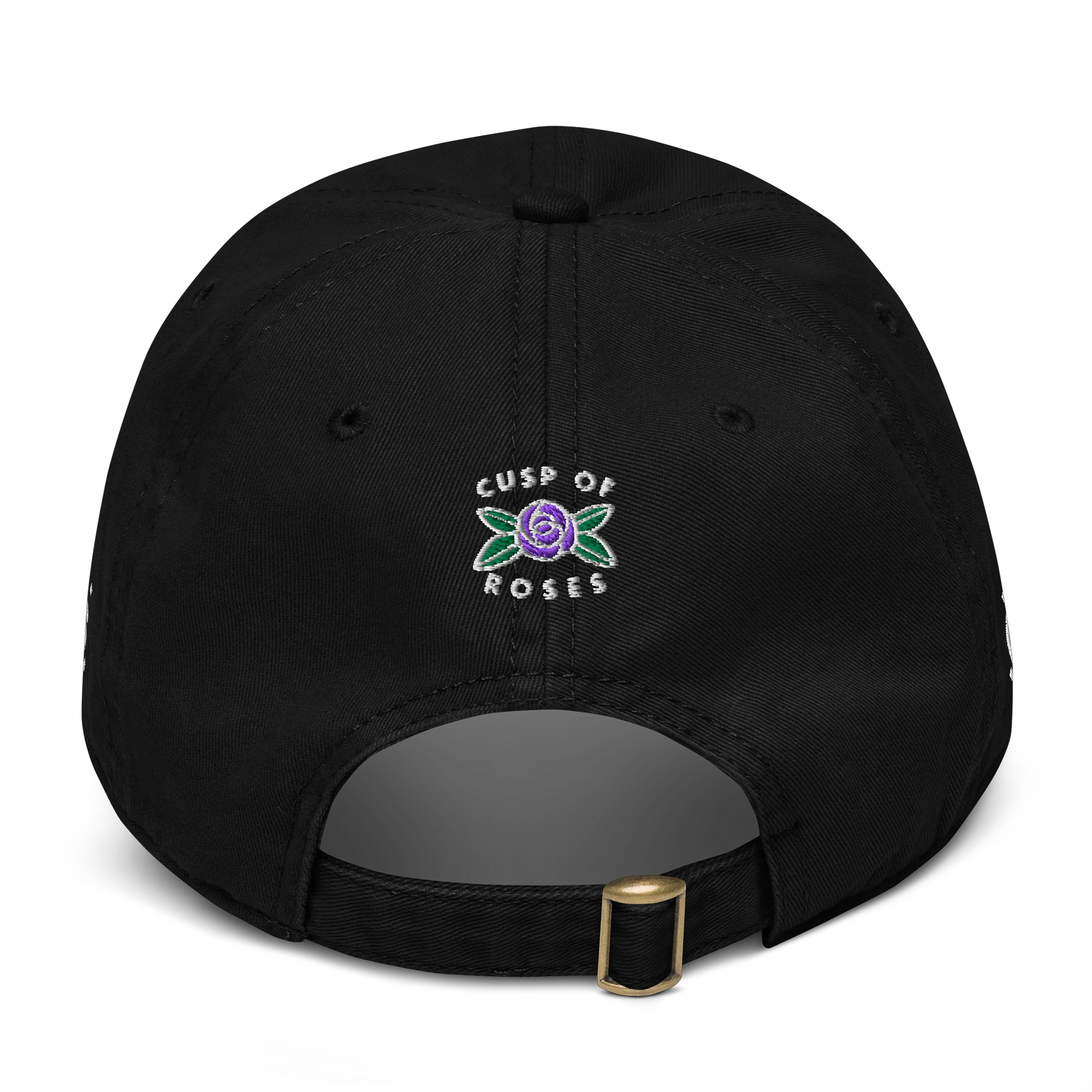 capricorn aquarius cusp dad hat (white) product image (2)
