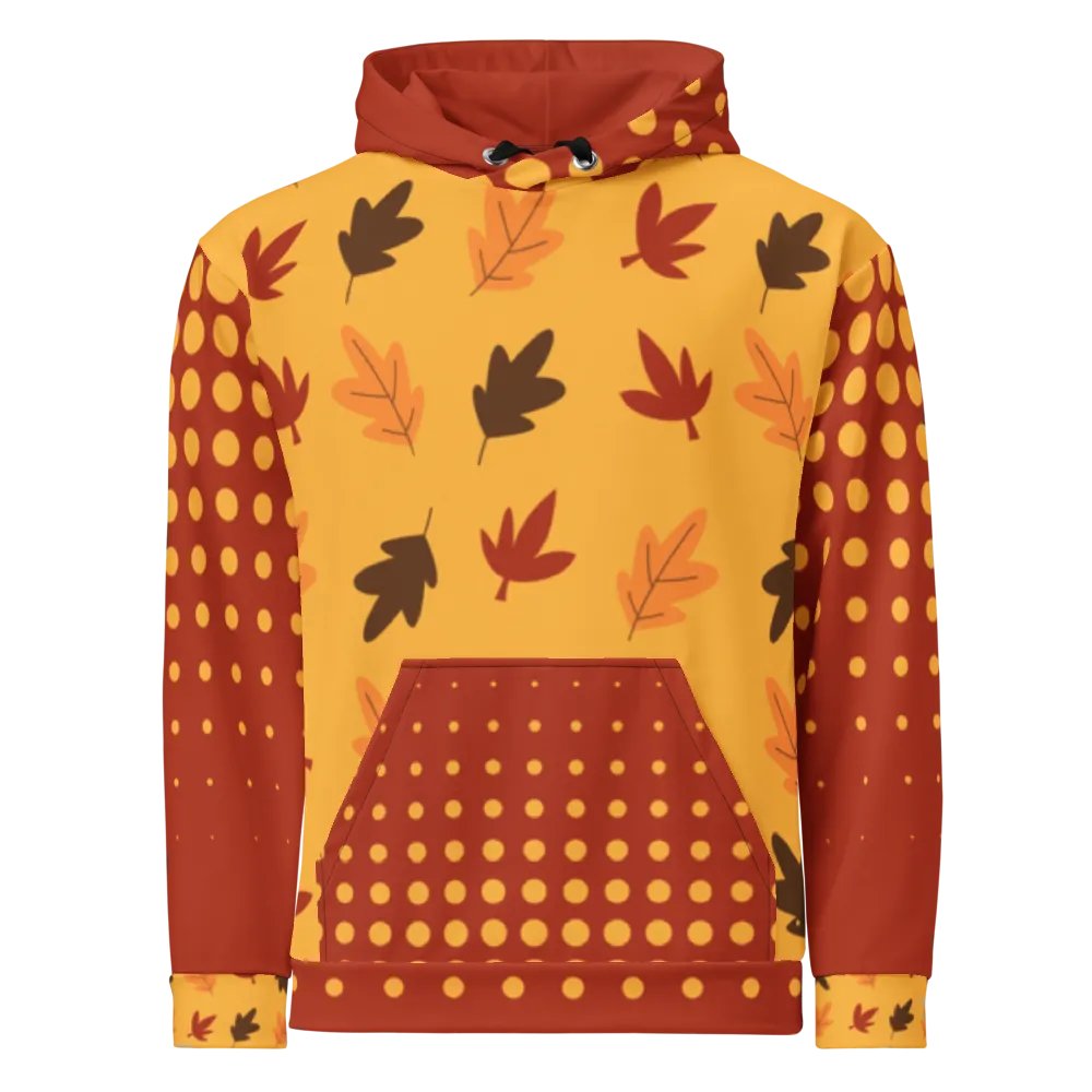 Ochre Leaf Hoodie product image (2)