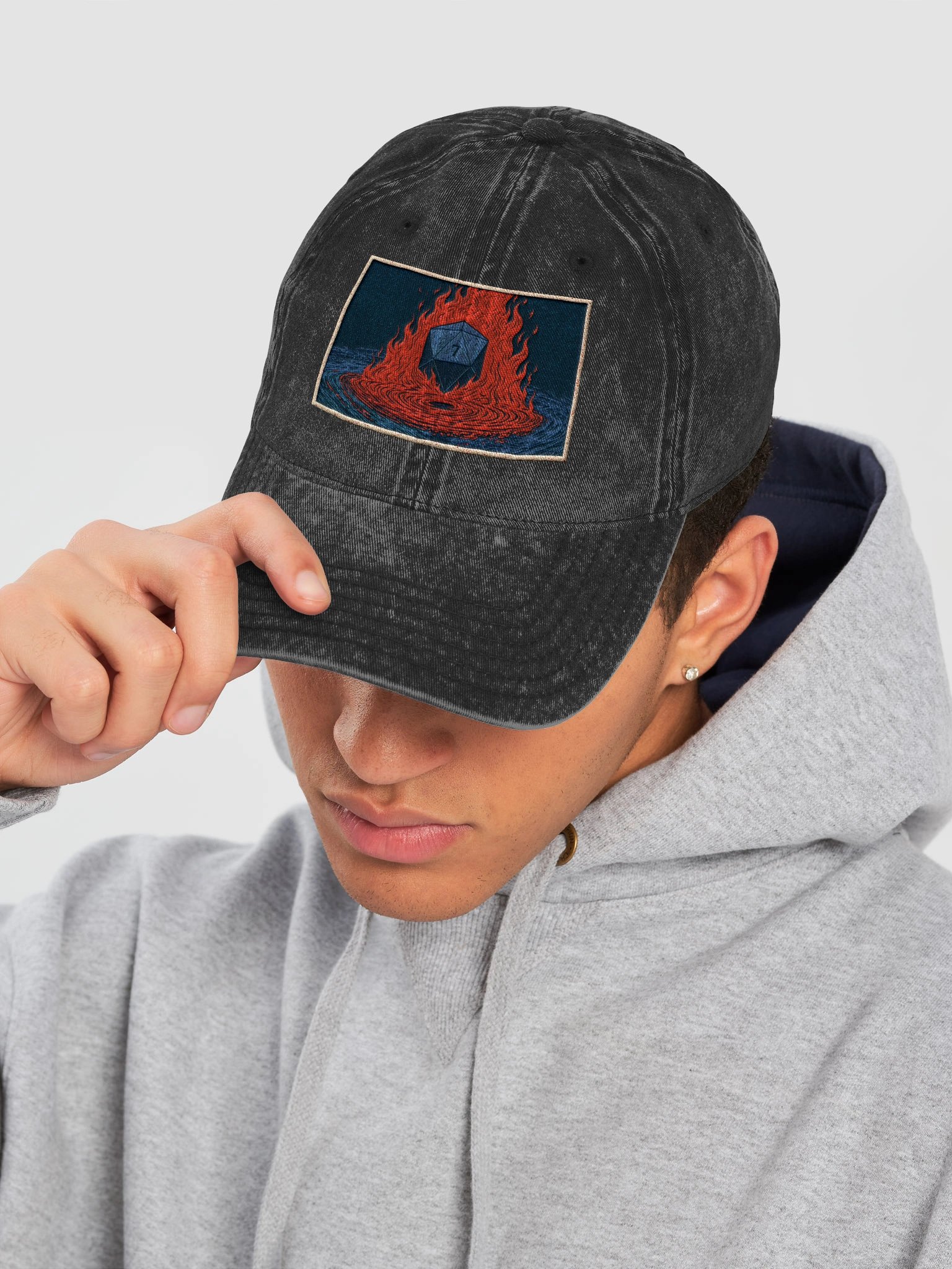 MAGIC SEVEN - EMBROIDERED FADED DAD HAT product image (8)