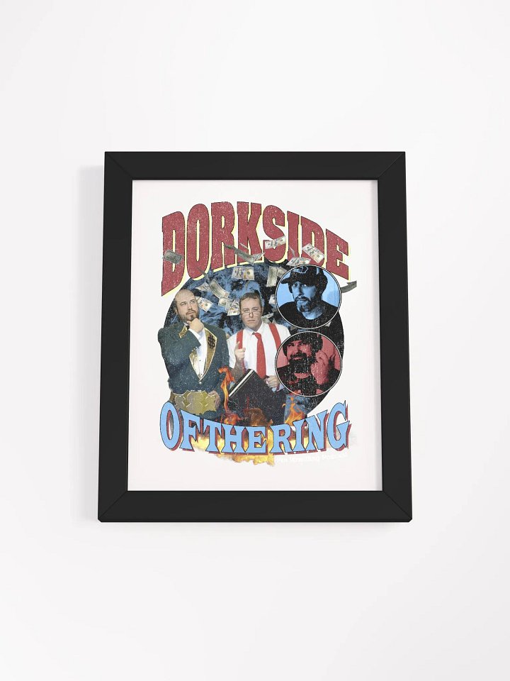 DORKSIDE OF THE RING: Satirical Wrestling Poster product image (2)