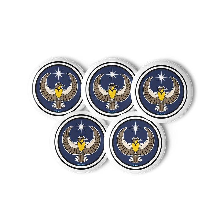 Meadowlark- Resistance. KS, MT, NE, ND, OR, WY. (5-pack buttons) product image (2)