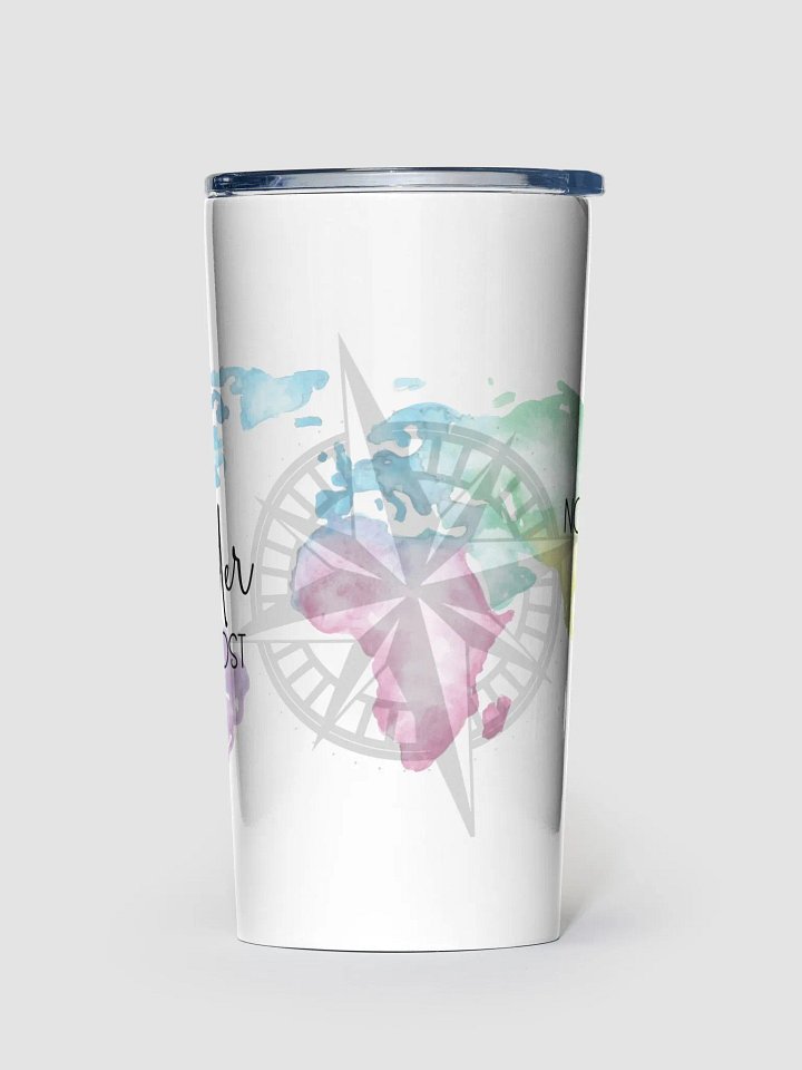 Wanderlust Watercolor Tumbler product image (1)