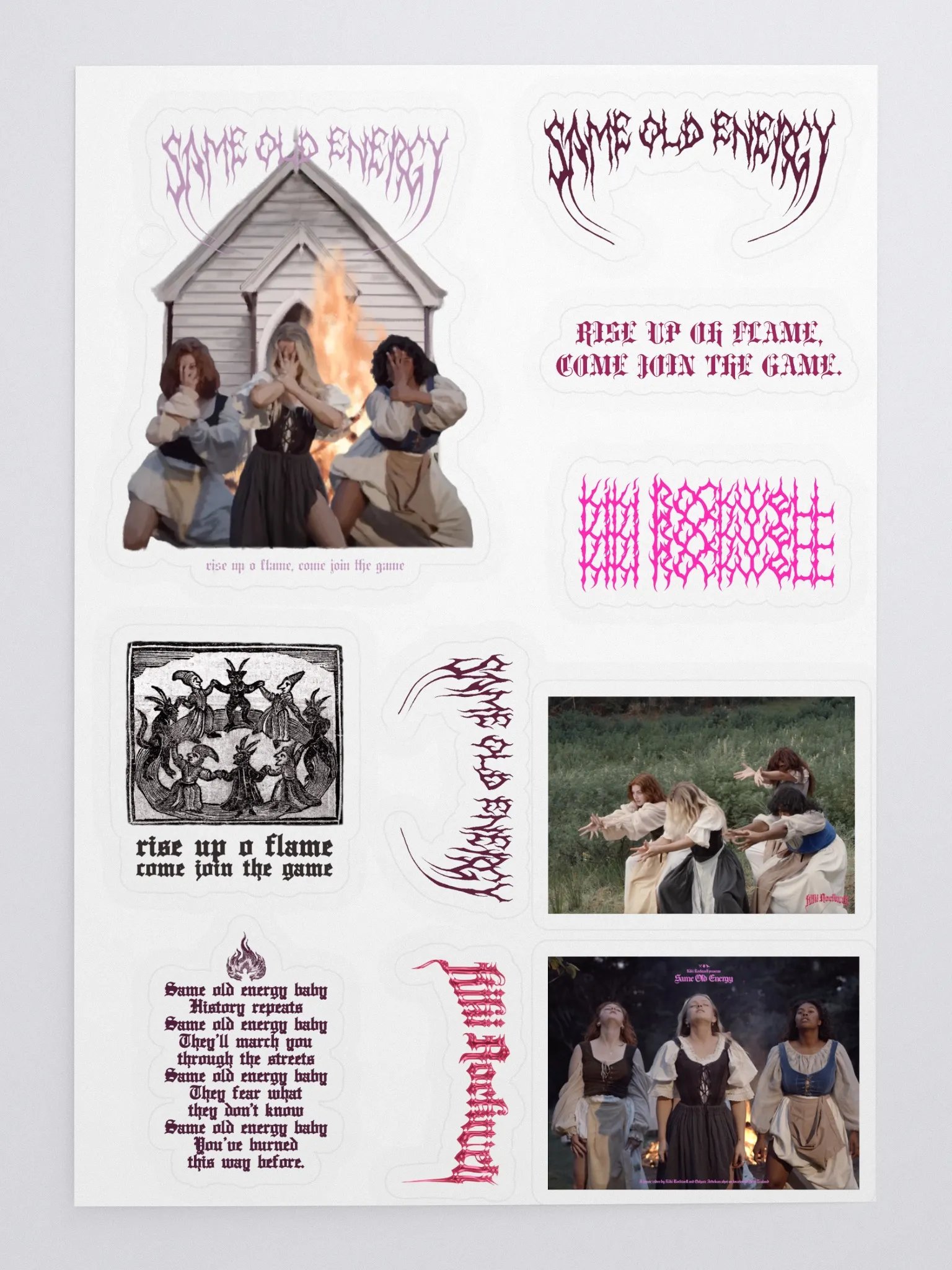 'Same Old Energy' Official Stickers product image (1)