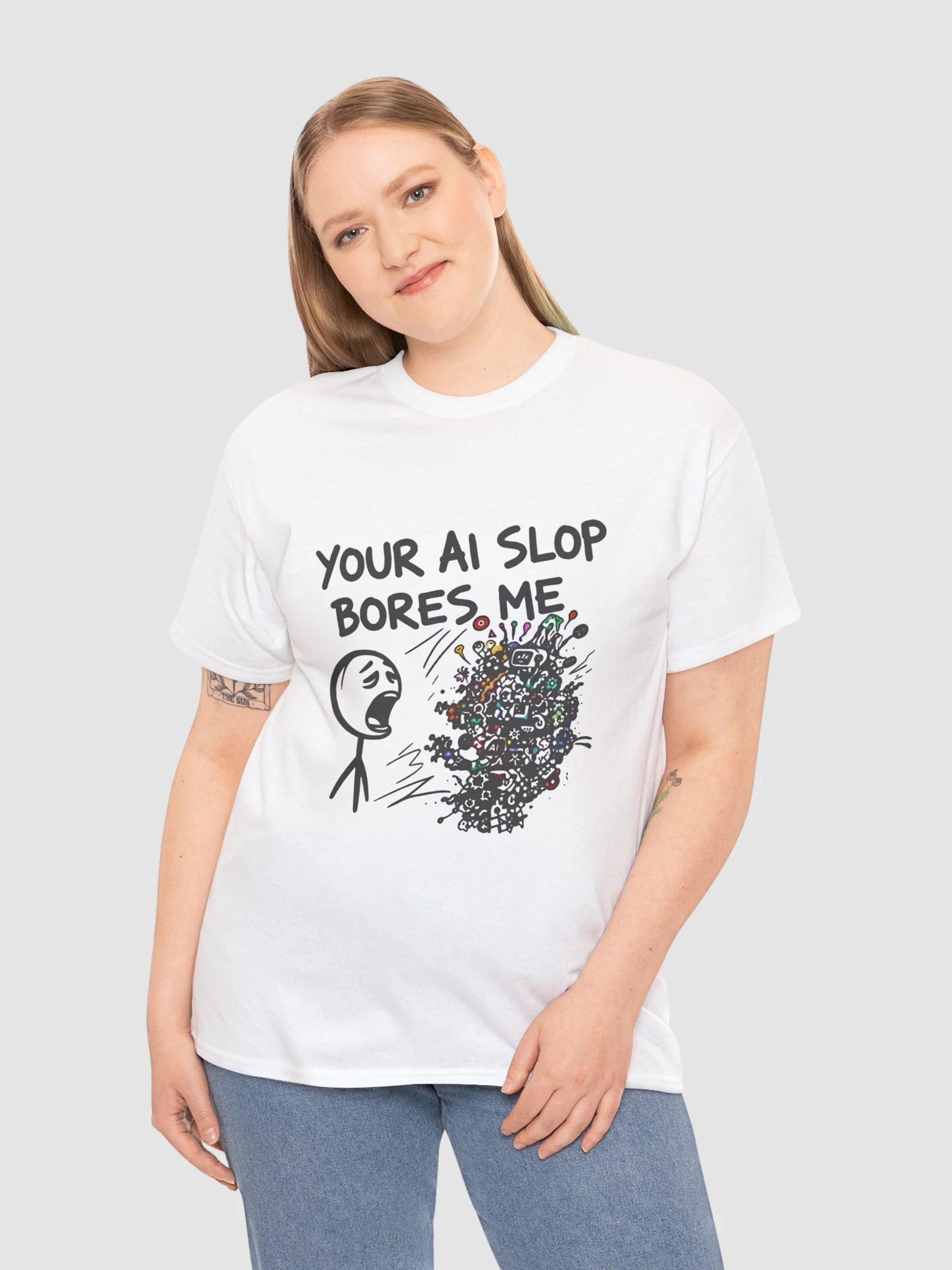 Your AI Slop Bores Me Shirt product image (1)