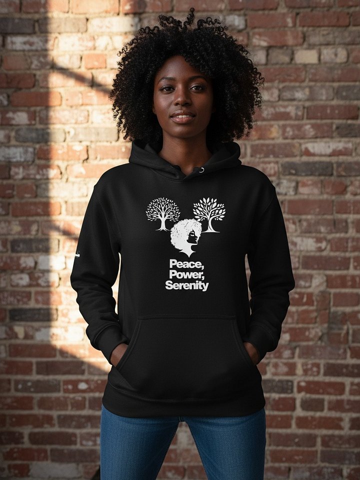 Peace, Power, Serenity Woman Hoodie product image (1)