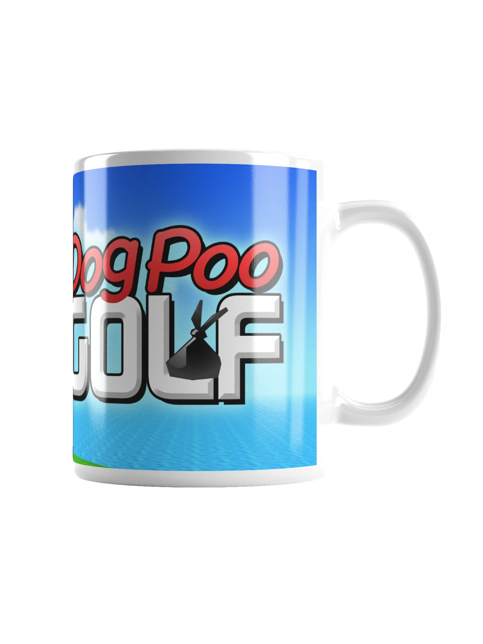 Dog Poo Golf mug product image (2)