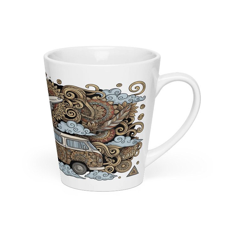 Intricate Earth Tones Travel Mandala Mug product image (2)