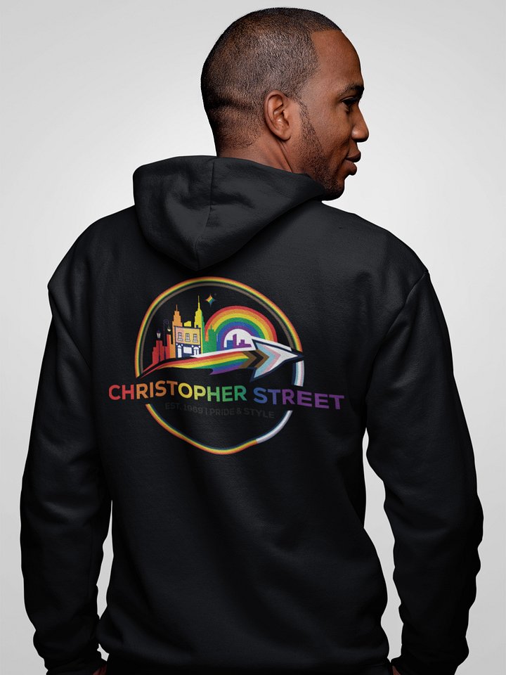 Christopher Street Pride & Style Hoodie - Embroidered Logo product image (8)