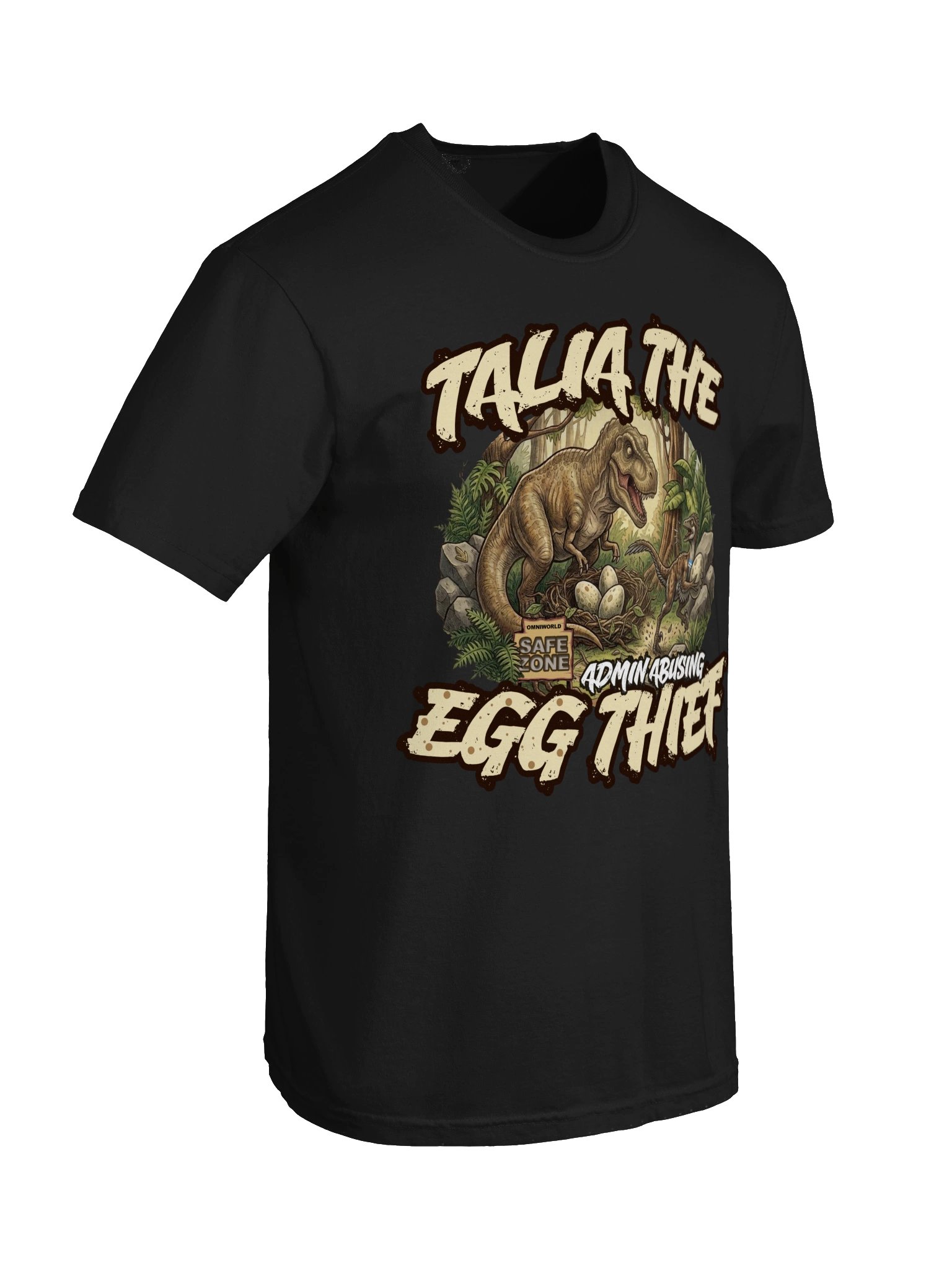 Talia the Egg Thief Dino Graphic Tee product image (71)