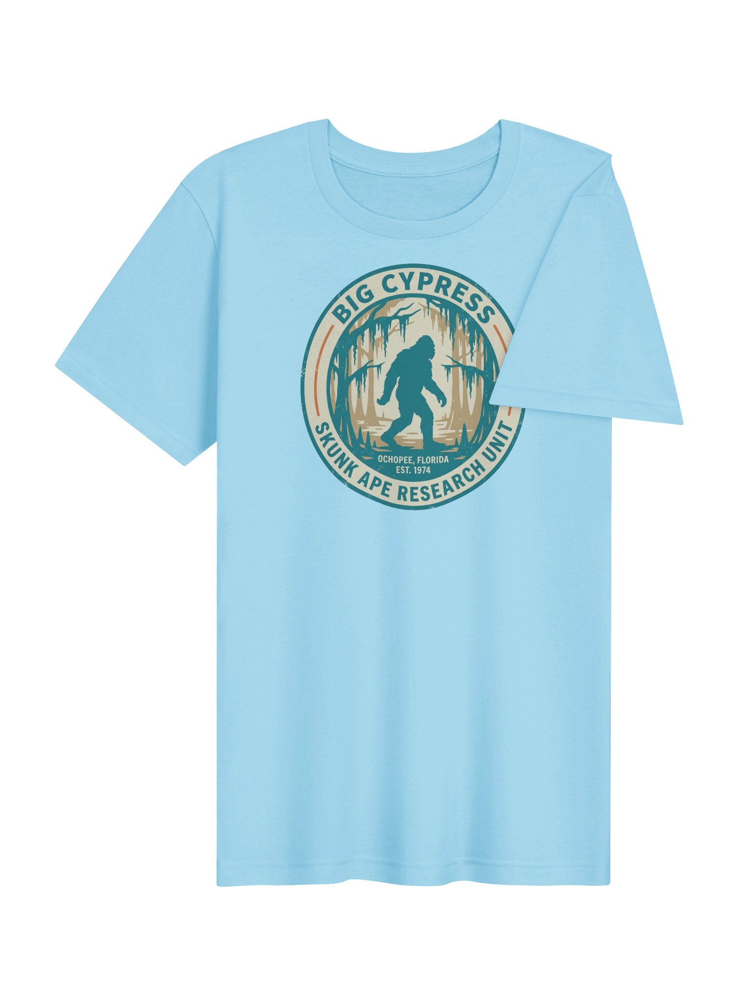 Big Cypress Skunk Ape Research Unit Tee product image (4)
