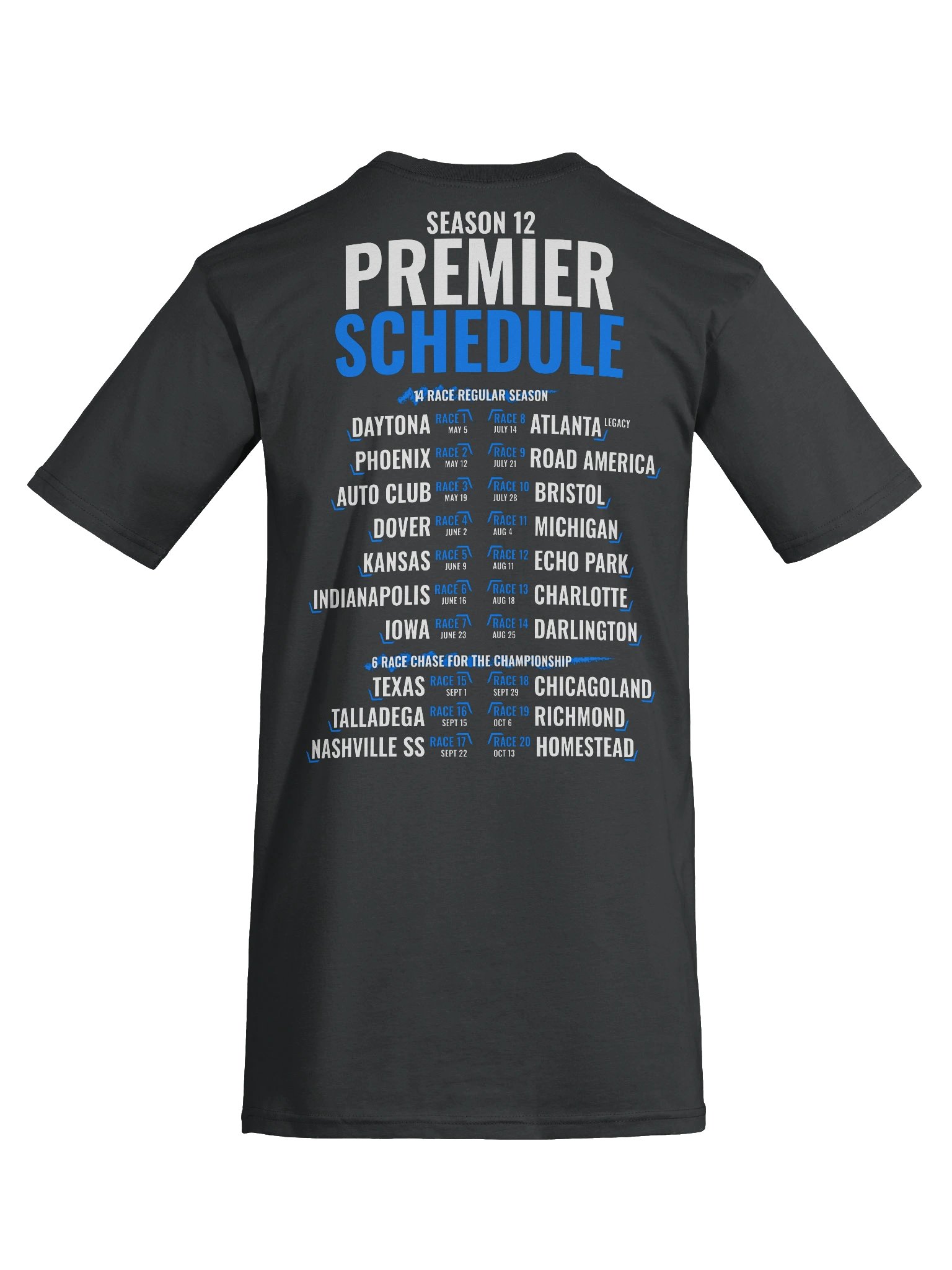 GLR Premier Series Schedule Tee product image (7)