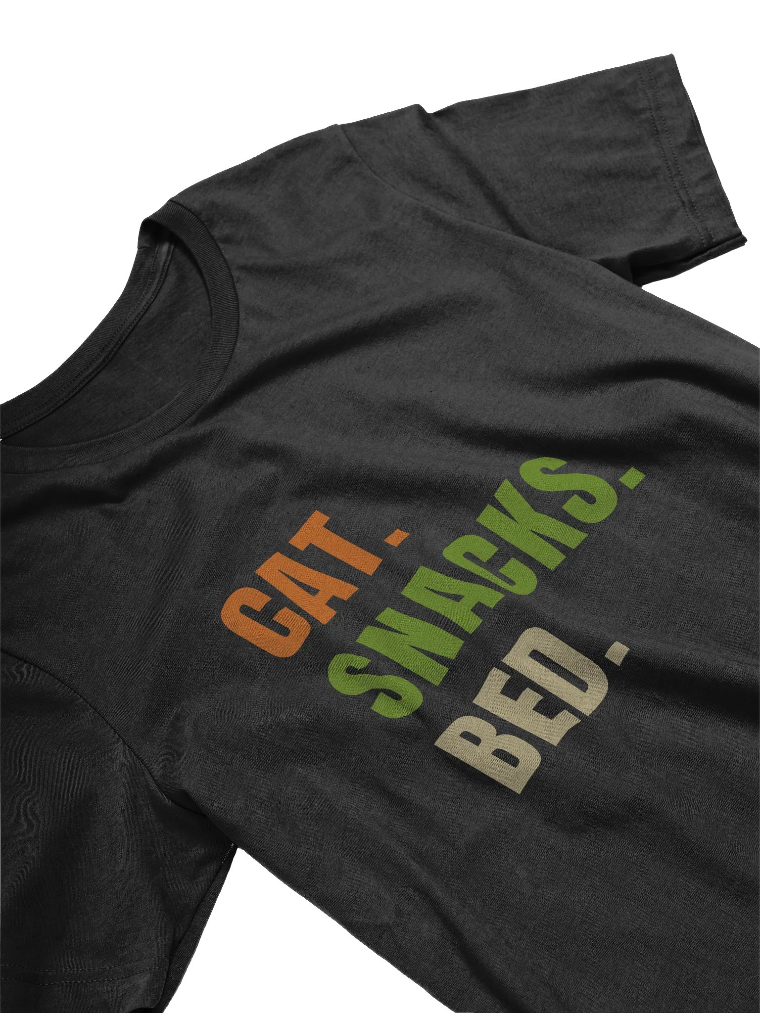 Cat Snacks Bed T-Shirt product image (4)