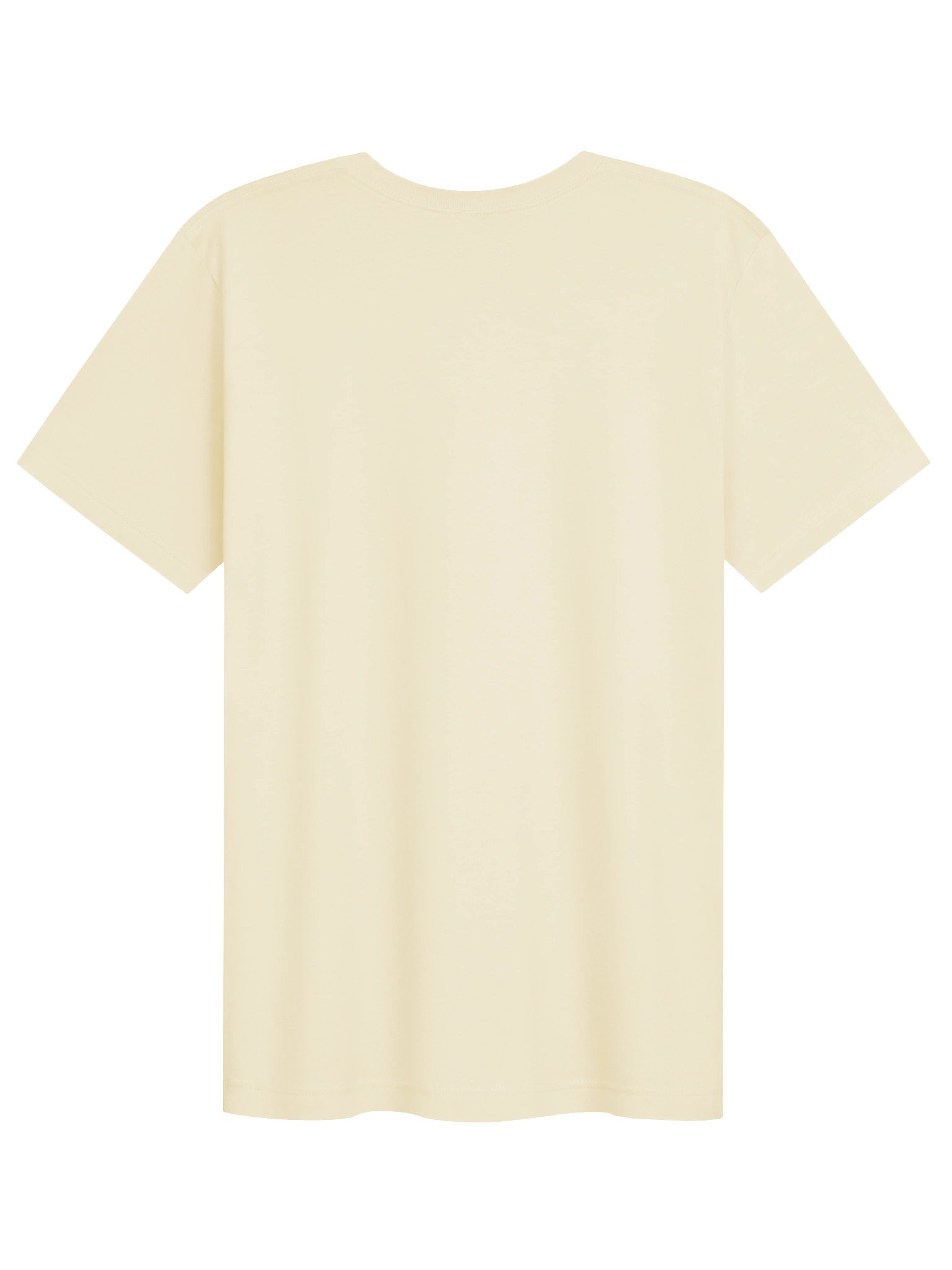 Monogram Crew Tee — Natural & White product image (3)