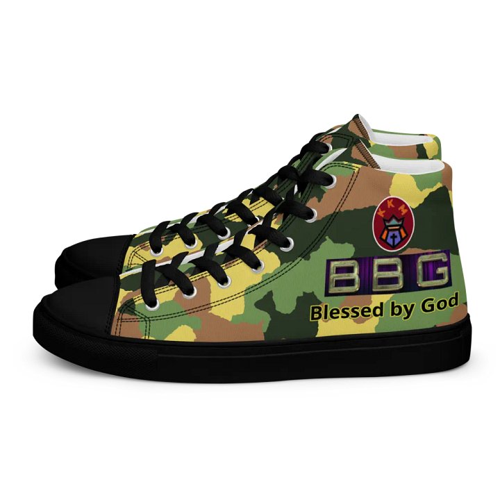 Camouflage BBG High Tops - Black Soles product image (1)