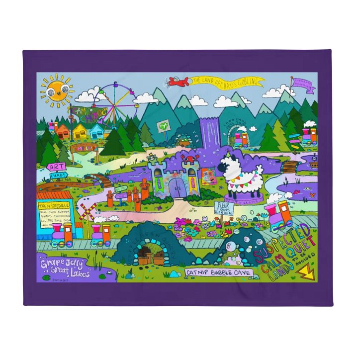 The Land of Chaos Goblins Blankie product image (1)