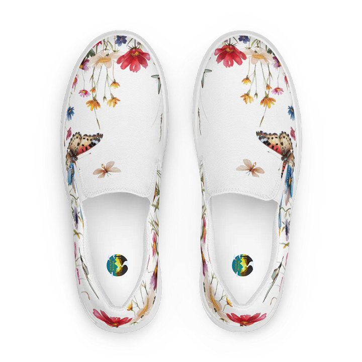 Floral Flutter Slip-Ons product image (1)