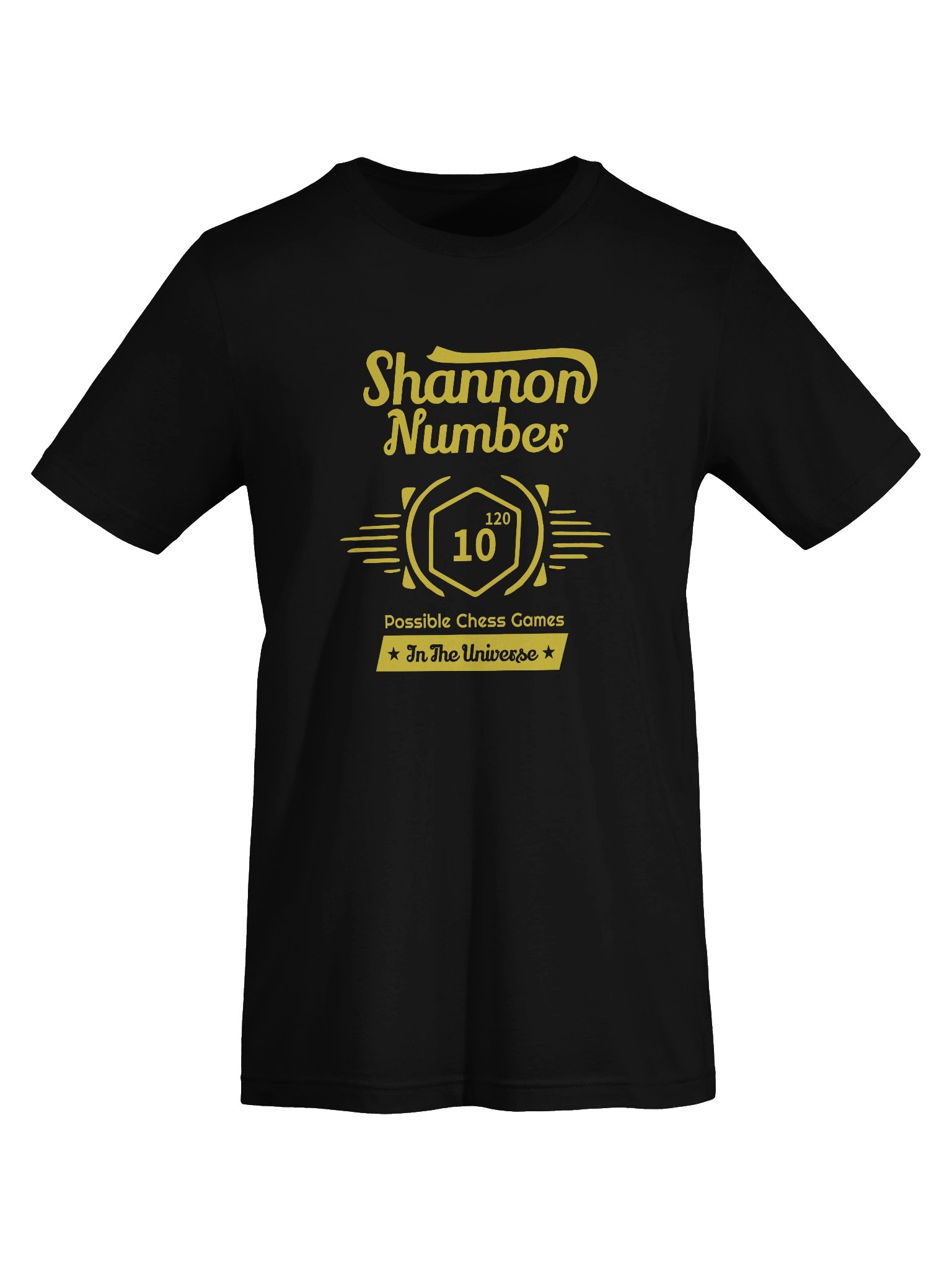 Shannon Number Chess T-shirt product image (4)