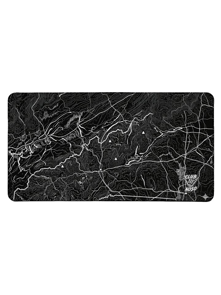 Club Noso Shaka Hand Topographic Desk Mat product image (1)