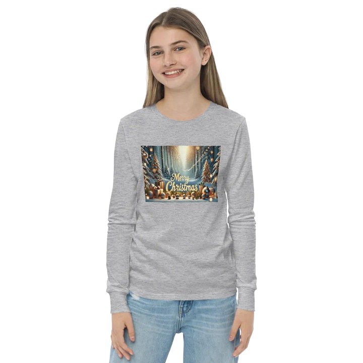 Festive Forest Youth Long Sleeve T-Shirt product image (2)