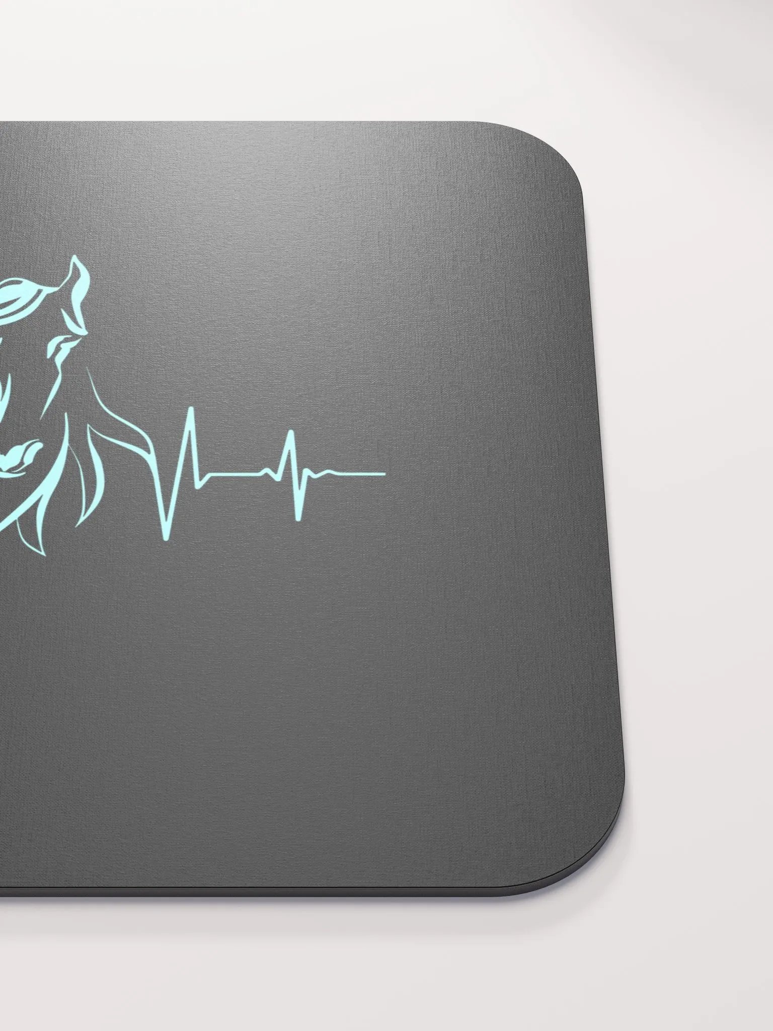 Horse Heartbeat Mouse Pad product image (5)