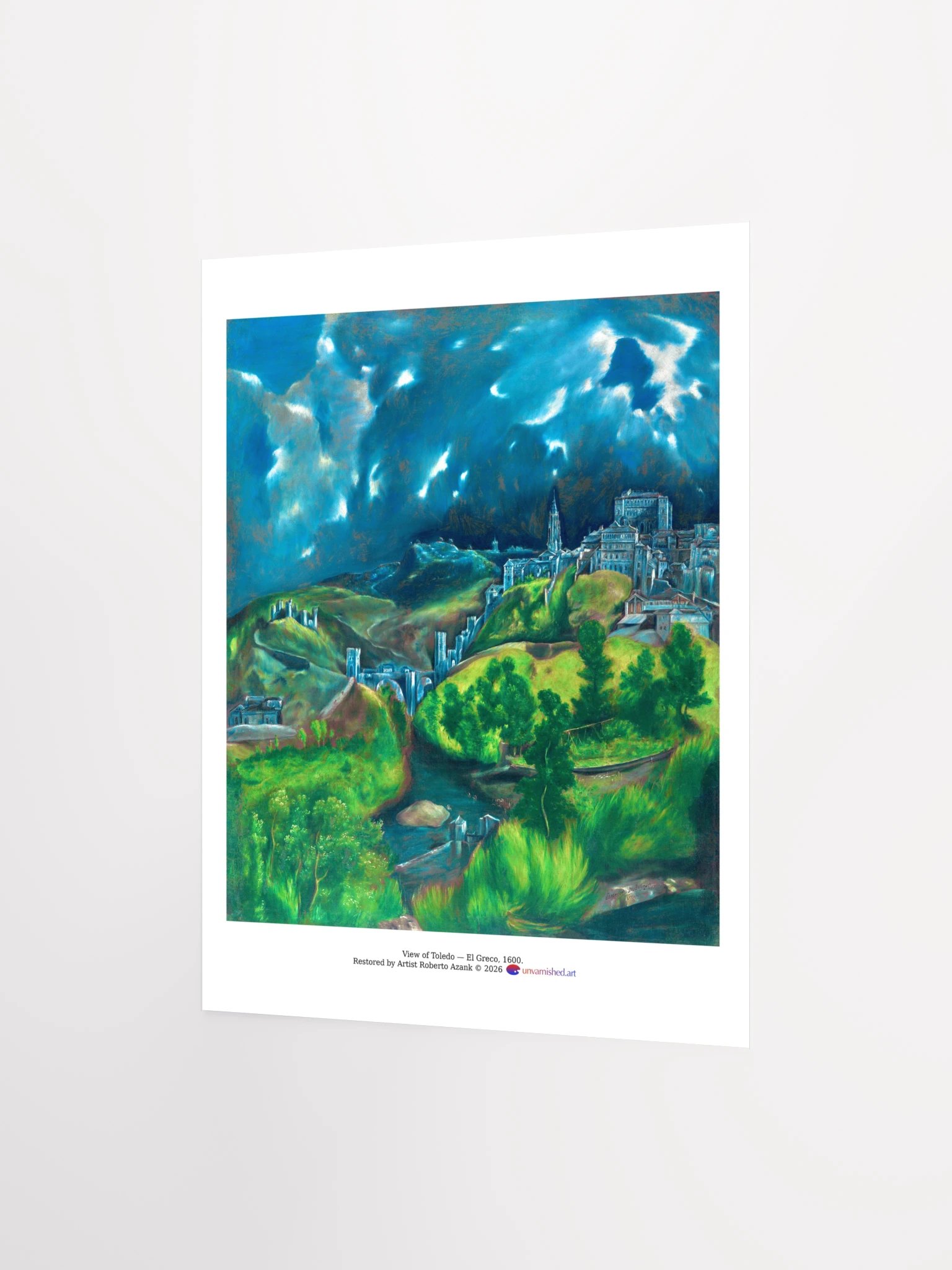 View of Toledo — Medium Poster product image (12)