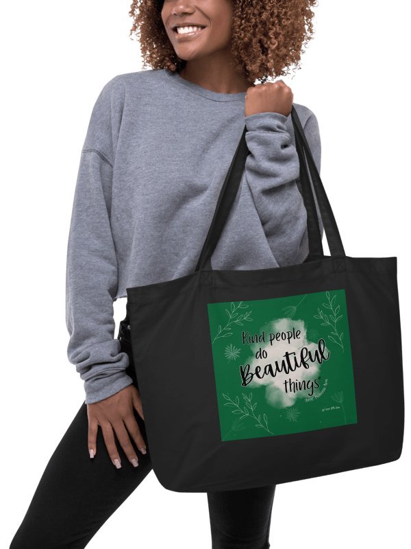 KPDBT - XL Green Square Tote product image (3)