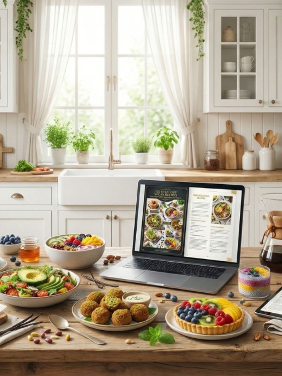 120 Delicious Vegan Recipes: Easy, Healthy & Plant-Based Meals for Every Day product image (7)
