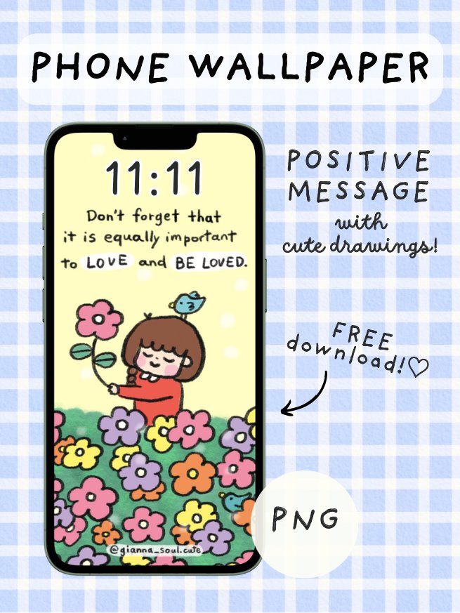 Love & Be loved | Phone Wallpaper product image (1)