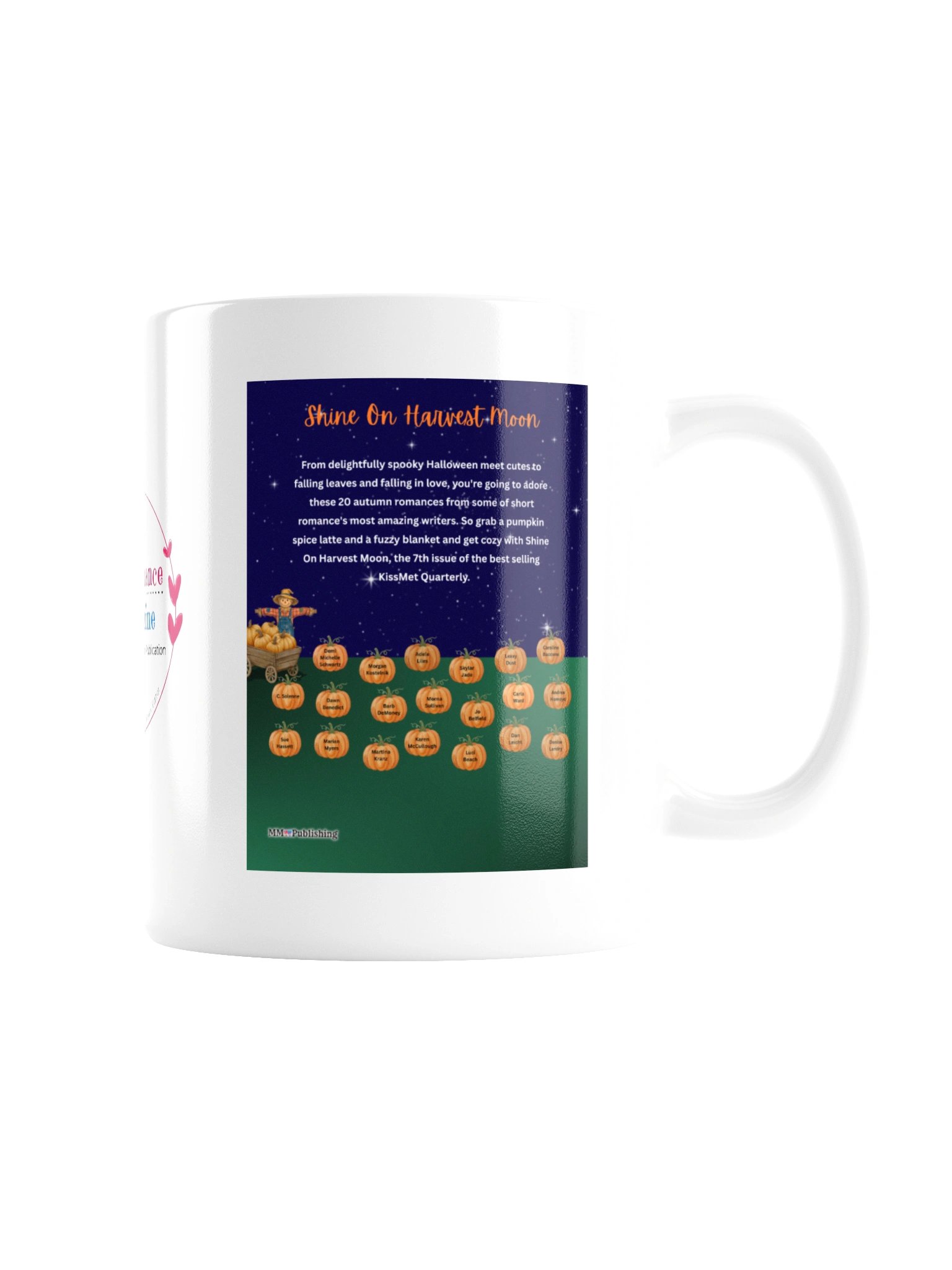 Front and Back cover of "Shine On Harvest Moon" cover and Logo Coffee Mug product image (5)