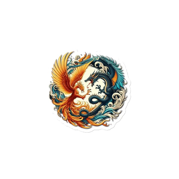 Phoenix vs Dragon Magnet product image (2)