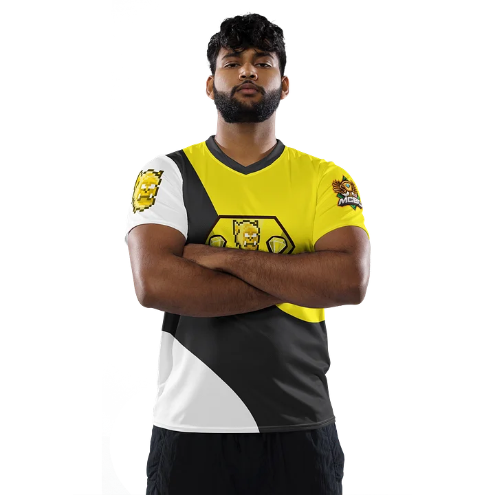 Yellow Yetis Team Jersey product image (2)