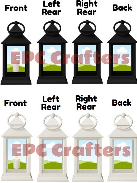 VIP Members - DT Editable Canva Mini Template - for Memorial and Christmas Tree Ornaments product image (2)