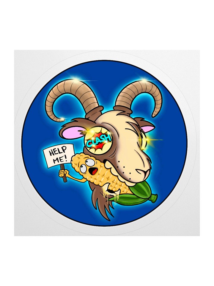 ytclashofcorn logo sticker product image (2)